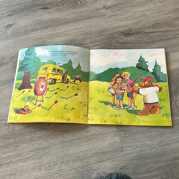 Vintage 1987 Alf story book - Picture 11 of 16